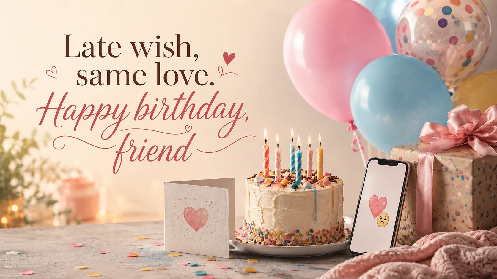 Belated Birthday Wishes