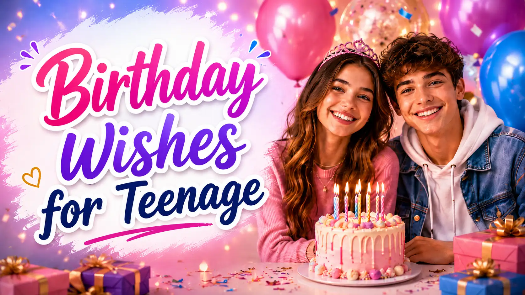 Birthday Wishes for a Teenage