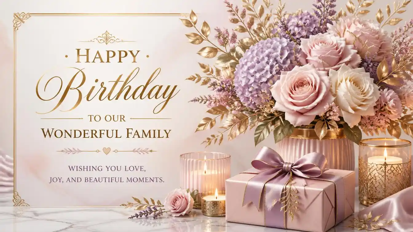 Birthday Wishes for Family