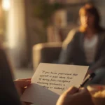 Heartfelt apology messages represented by a couple having a sincere reconciliation conversation after a misunderstanding