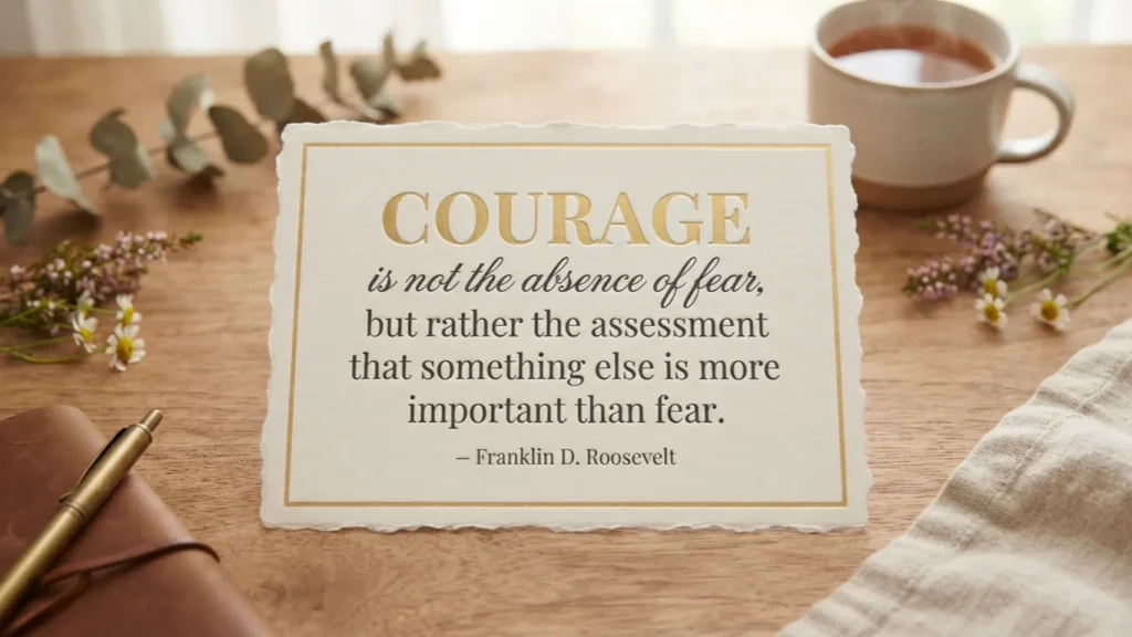 Inspirational Courage Quotes