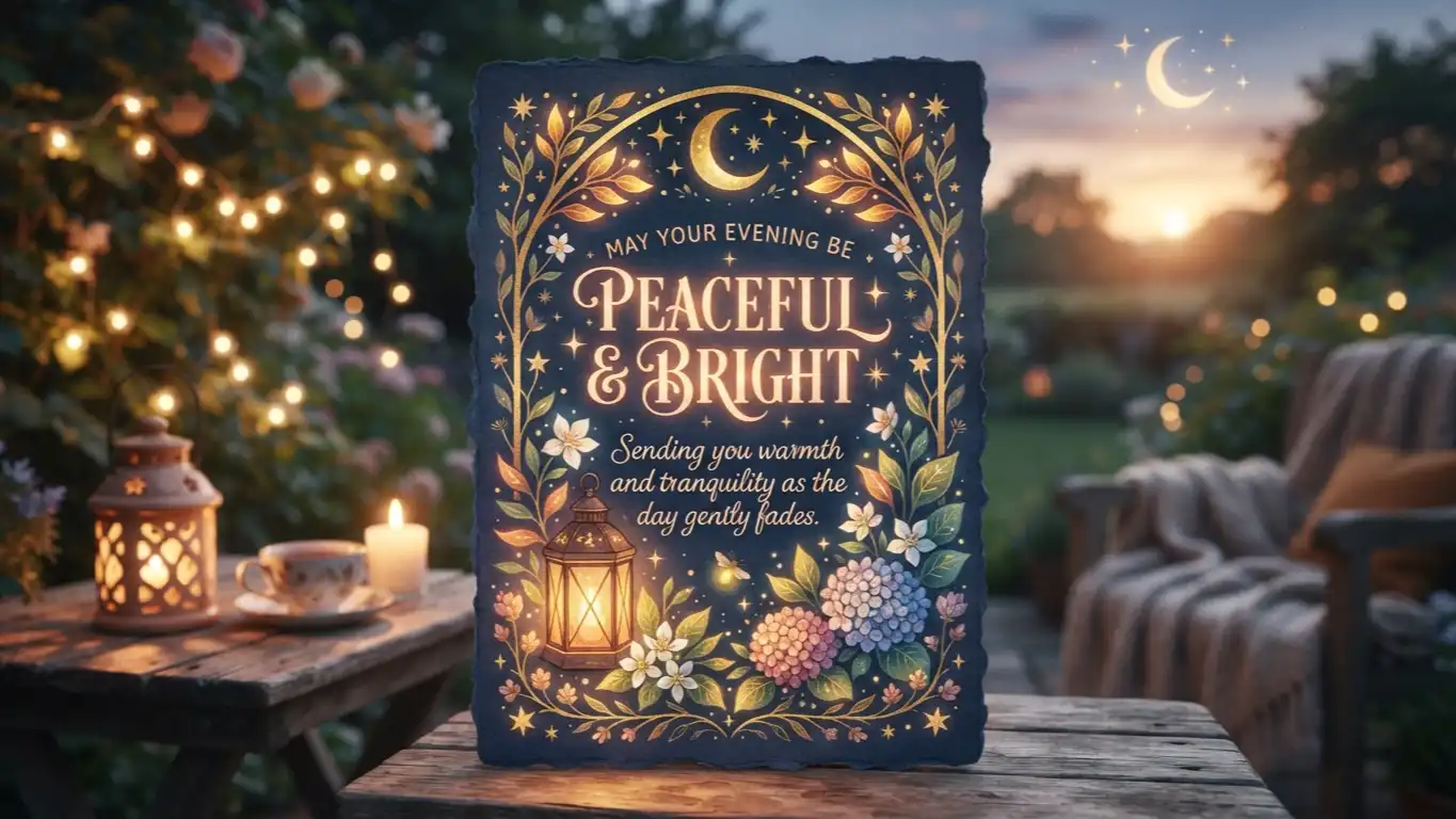 Evening Messages for Friends Partners and People