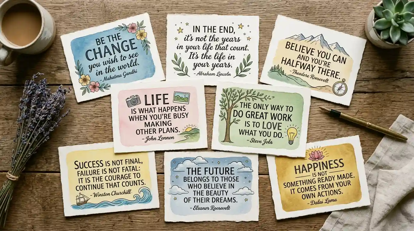 Famous Life Quotes: Timeless Words, Verified Wisdom & Inspiration