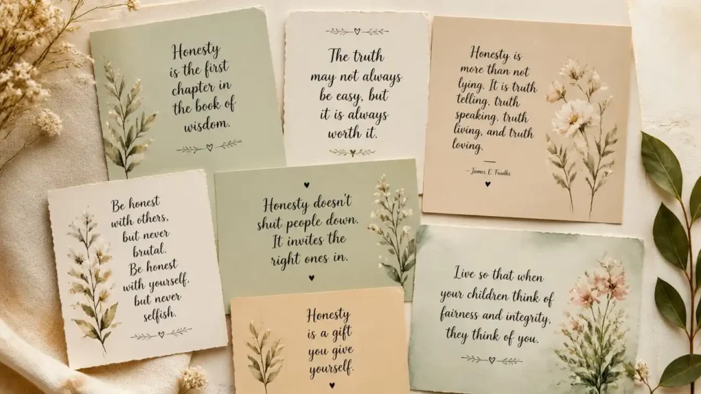 Original Honesty Quotes to Remember