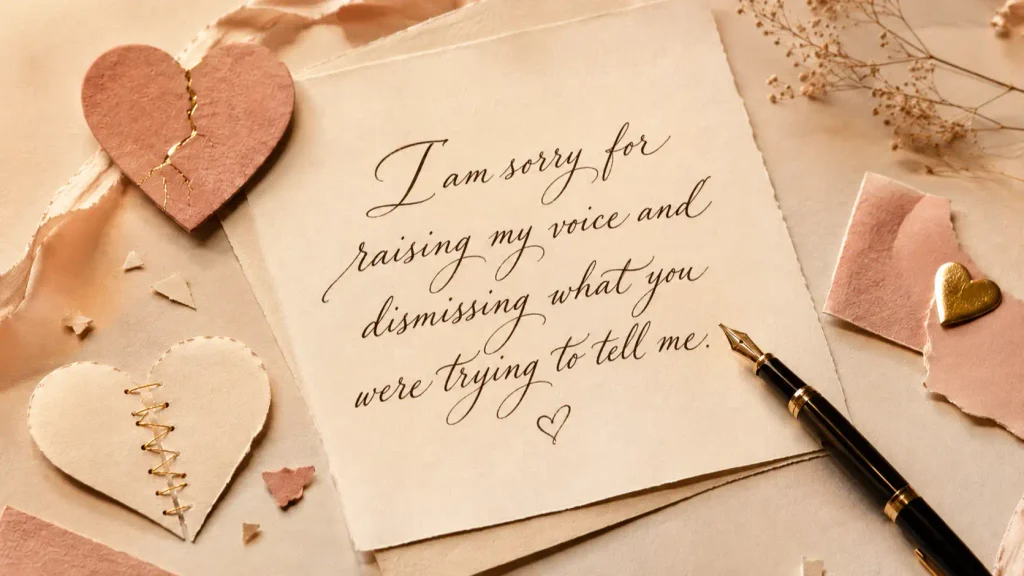 How to Write a Sincere Apology