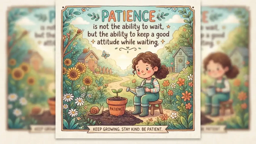 Patience Quotes for social media