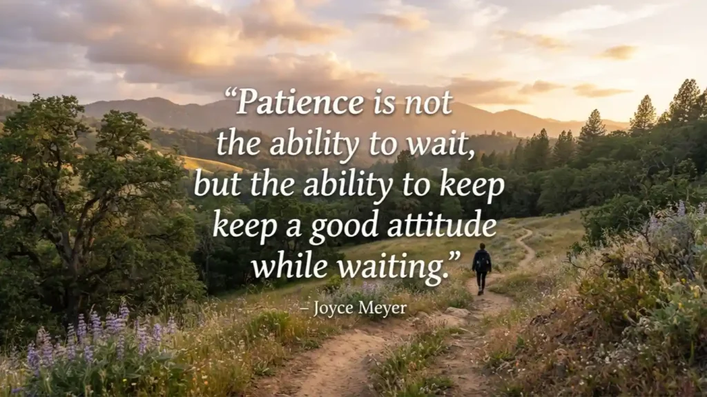 Power of Patience Quotes