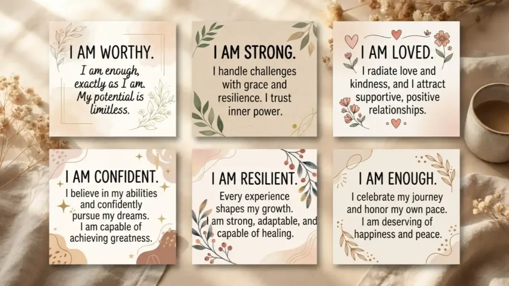 Short & Powerful Self Affirmation Quotes