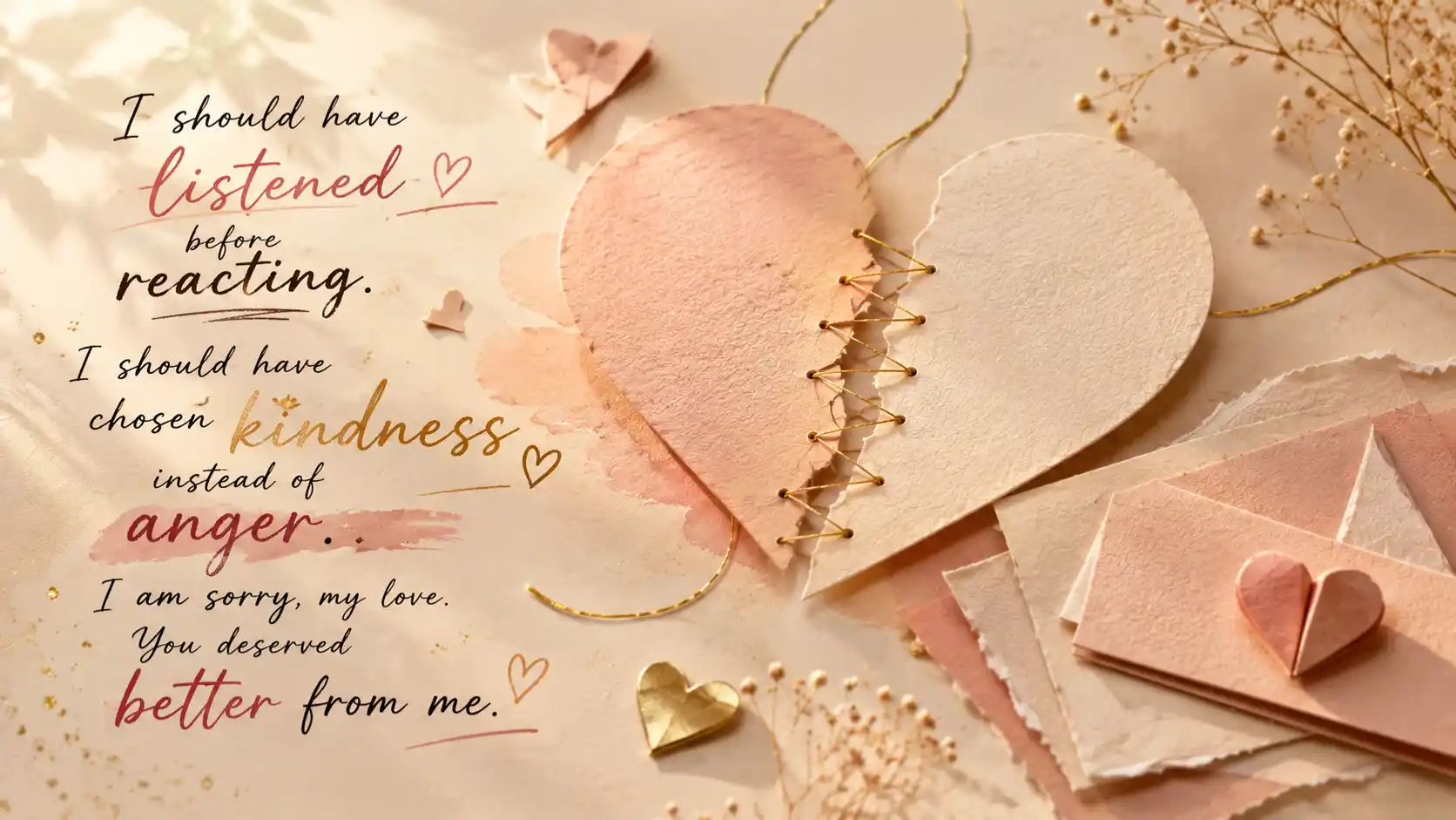 Sorry Messages for Someone You Love