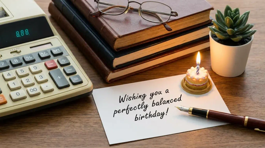 Birthday Wishes for Accountants in English (Formal & Professional)