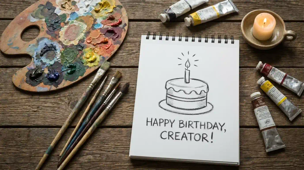 Birthday Wishes for Artist Brother, Sister or Daughter