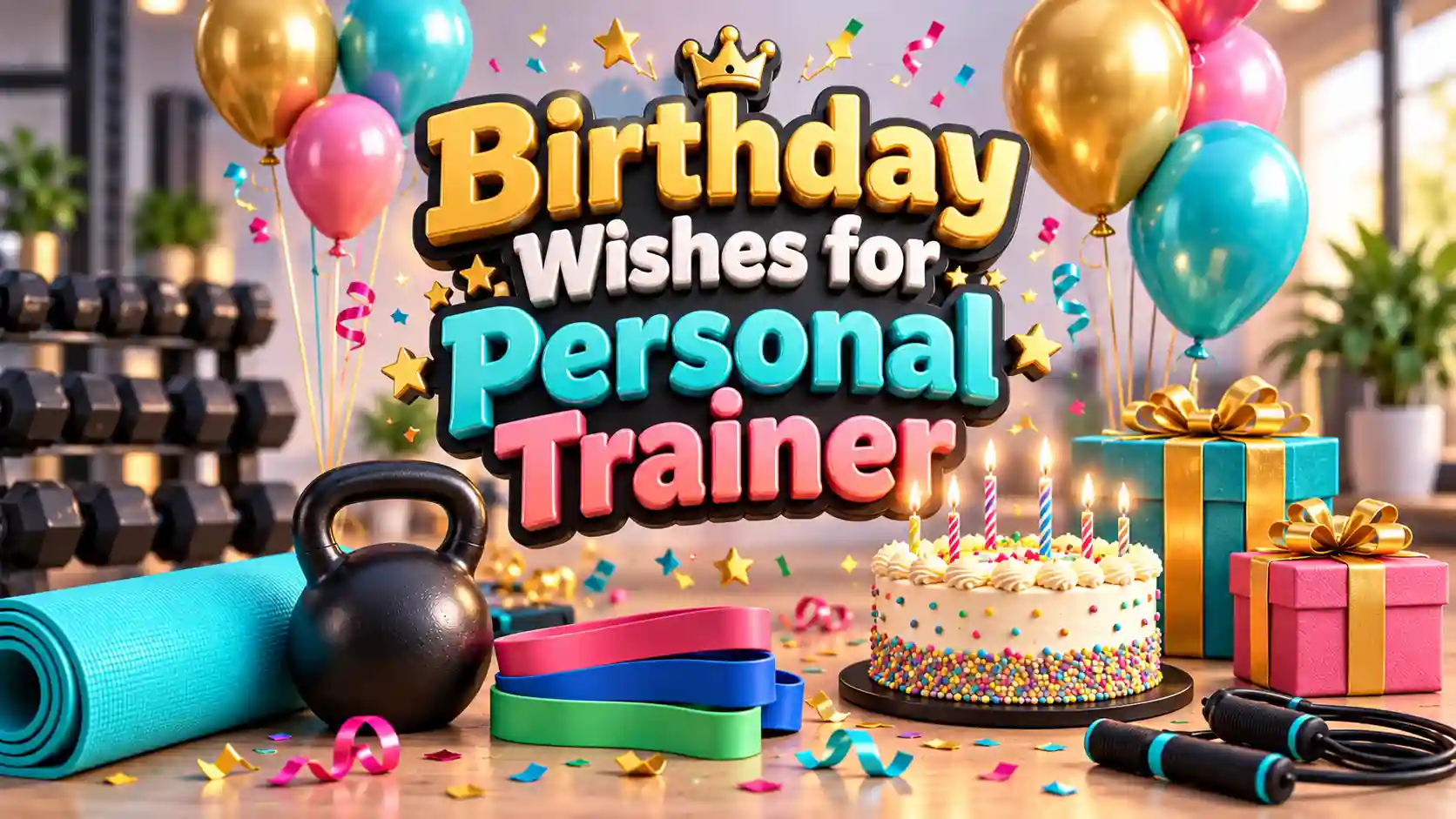 Birthday Wishes for Personal Trainer