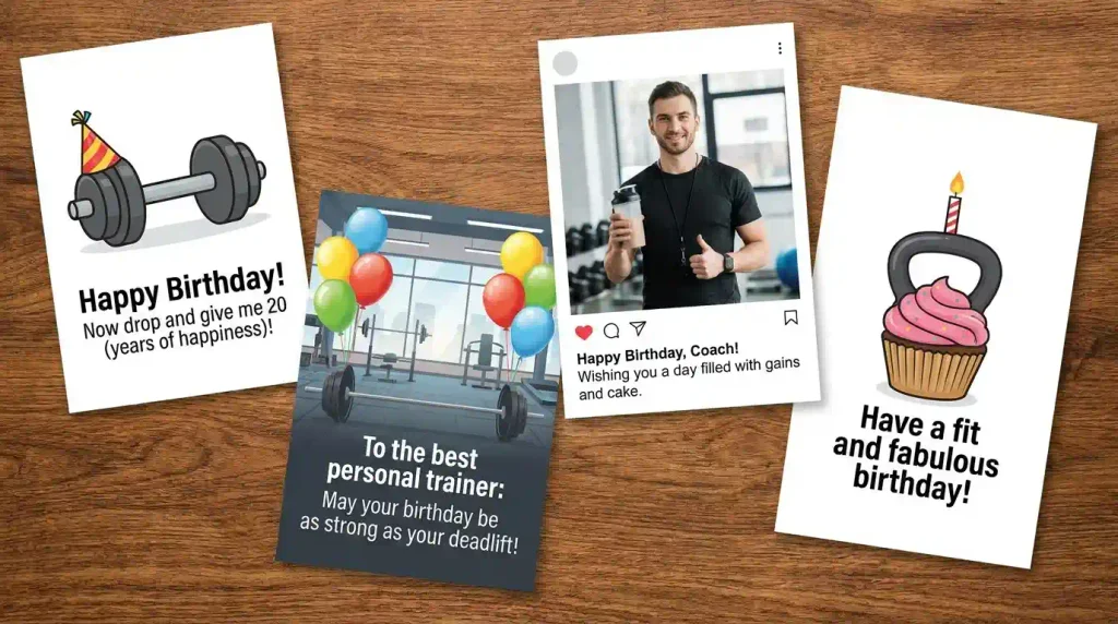 Thank-You Birthday Wishes for My Personal Trainer